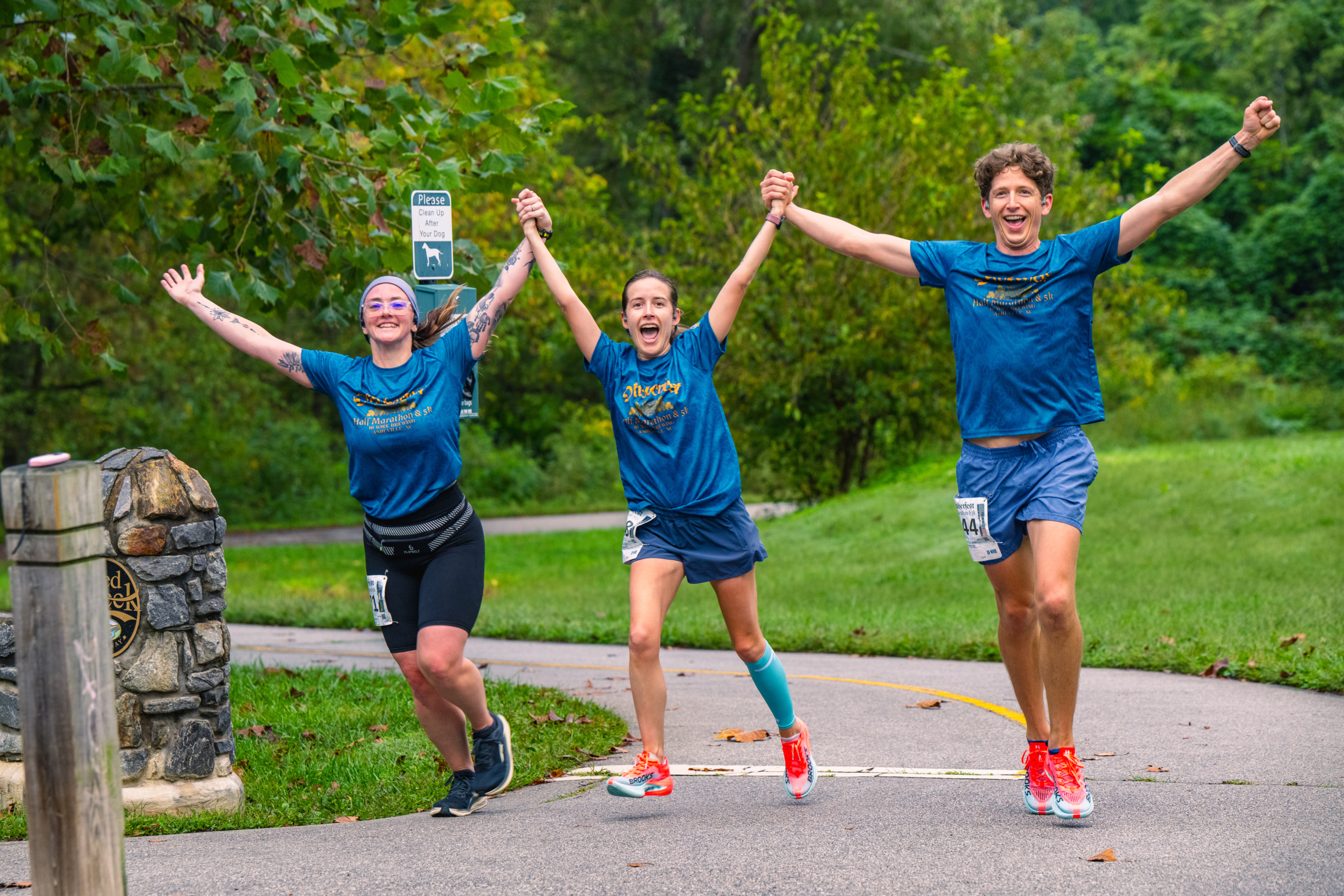 Fiasco Media Oktoberfest Half Marathon 5k Kick it Events Hi Wire Brewing River Arts District Asheville Running Race Asheville 2025