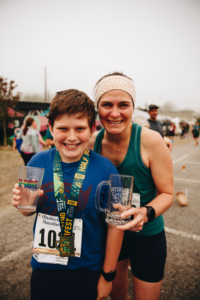 Oktoberfest runners with awards